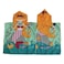 La Collection 250 GSM Polyester Digital Print Kids Hooded Towel Mermaid 60x120cm