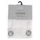 La Collection 100 GSM Polyester Sheer Curtain 240000 White 140x240cm