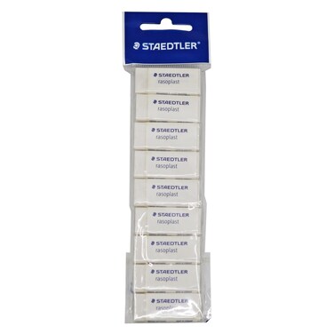 Staedtler Rasoplast Pencil Eraser 9 PCS