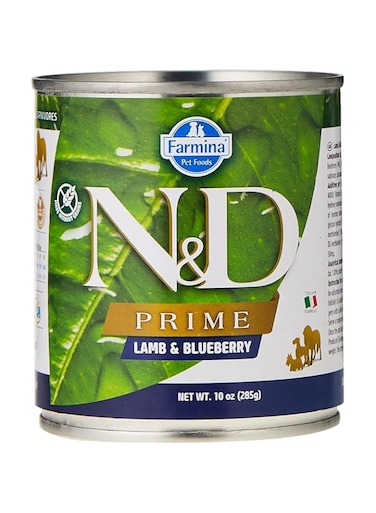 Farmina N&amp;D Dog Prime Lamb &amp; Pump &amp; Bluberry 285g
