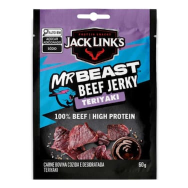 Jack Link's Teriyaki Flavour Beef Jerky, 60g