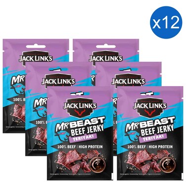 Jack Link&rsquo;s Teriyaki Beef Jerky, 60g