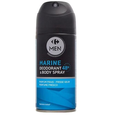 كارفور مزيل العرق ورذاذ الجسم مارين للرجال 150 ملل