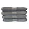 La Collection 550 GSM Cotton and Viscose Hand Towel 22001148 Dark Grey 50x90cm
