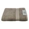 La Collection 550 GSM Cotton and Viscose Bath Towel Brown 70x140cm