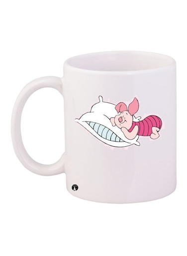 Printed Coffee Mug White