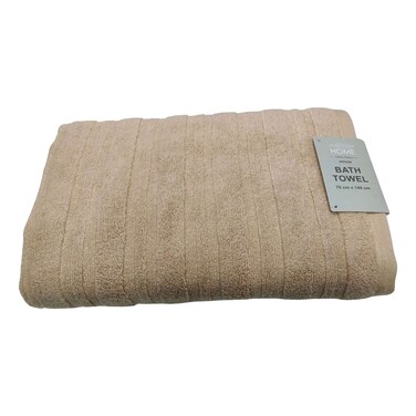 La Collection 500 GSM Cotton Zero Twist Bath Towel 22001154 Beige 70x140cm