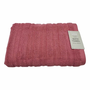 La Collection 500 GSM Cotton Zero Twist Bath Towel Dark Fuchsia 70x140cm