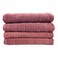 La Collection 500 GSM Cotton Zero Twist Bath Towel Dark Fuchsia 100x150cm