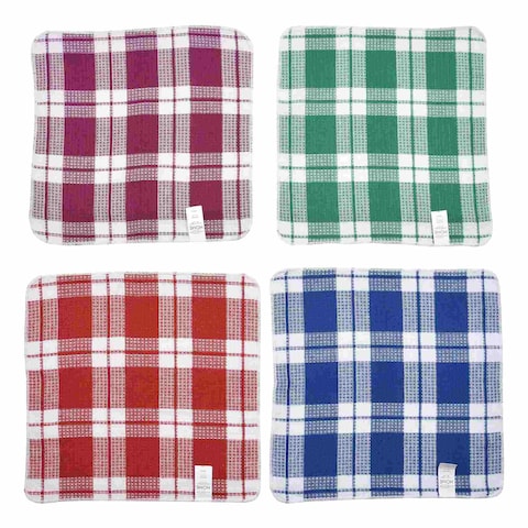 La Collection 200GSM Cotton and Polyester Kitchen Towel Multicolour 33x33cm 12 PCS