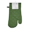 La Collection 170 GSM Cotton and Polyester Oven Mitten Dark Green 17x32cm