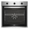 Beko 60cm Builtin Electric Oven, 6 Cooking Multifunction Oven, 74 litres Oven, Conventional Fan Oven, SteamShine cleaning,BBIE14100XC(Stainless Steel)