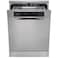 Electrolux 13 Place Settings Freestanding Low Noise Dishwasher, 8 Programs, Inverter Motor, Fully Automatic with Satellite Clean Technology, Comfort Lift, Maxi flex, Made in ITALY, ESC87300SX, Silver
