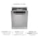 Electrolux 13 Place Settings Freestanding Low Noise Dishwasher, 8 Programs, Inverter Motor, Fully Automatic with Satellite Clean Technology, Comfort Lift, Maxi flex, Made in ITALY, ESC87300SX, Silver