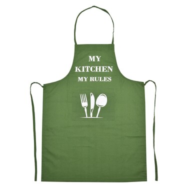 La Collection 170 GSM Cotton Apron Dark Green 60x90cm