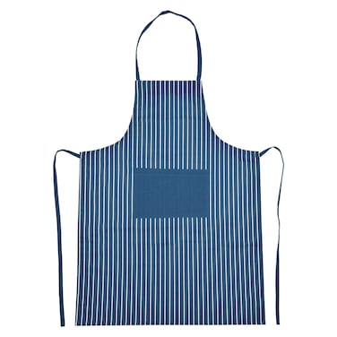 لا كوليكشن مريلة قطنية 170 غرام لكل متر مربع أزرق داكن 60×90 سم