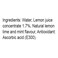 صن بلاست مياه  بنكهة الليمون والنعناع، ​​190 ملل، عبوة من 10 قطع