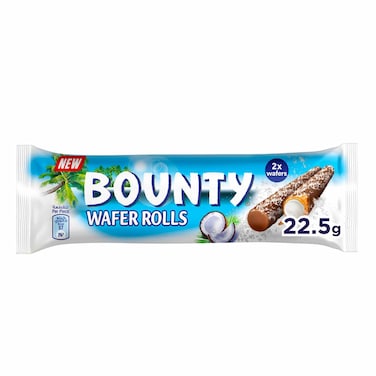 Bounty Chocolate Rolled Wafer 22.5g