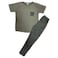 Basic and More Ladies Short Sleeve Printed Pajama Set,  Assorted