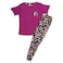 Basic and More Ladies Short Sleeve Printed Pajama Set,  Assorted
