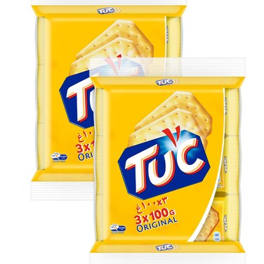 Tuc Original Biscuits, 300g Pack of 2