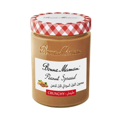 Bonne Maman Crunchy Peanut Butter Spread, 325g