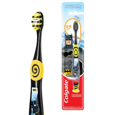 Colgate Kids 2-5 Years Batman Extra Soft Toothbrush 1 PCS
