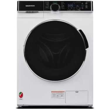 Daewoo , 9 Kg Washer Front Load Washer with BLDC Inverter Motor, 1400 RPM, Steam, Night wash , White , DWD,9W1412I , 1 Year Warranty