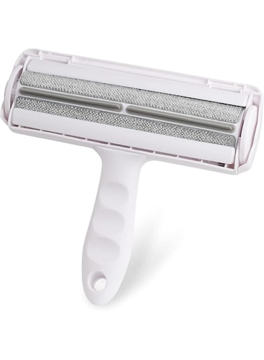 Dan HOM Pet Hair Removal Roller, Dog Hair Removal Roller A Self-Cleaning Dog &amp; Cat Fur Remover Designed for a Tidy and Fur-Free,Premium Pets Hair Removal Tool (Grey),Perfect for Couch,Car Seats.