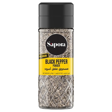 Sapora Black Pepper Powder, 70g