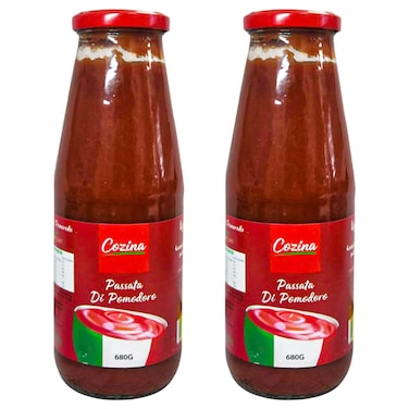 Cozina Passata Di Pomodoro, 680g Pack of 2