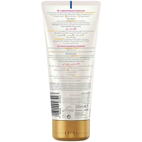 Nivea Luminous630 Marks and Spots Reduction Body Cream 200ml