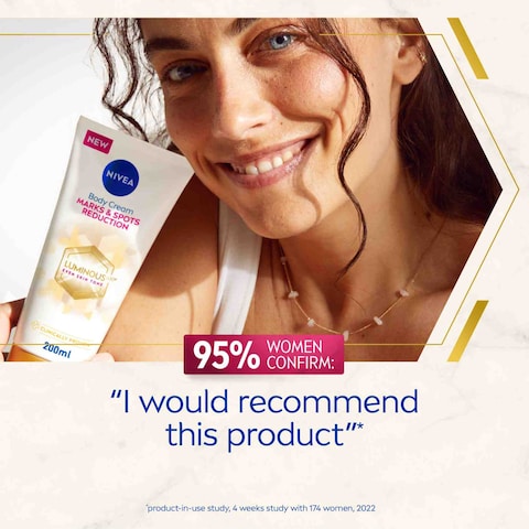 Nivea Luminous630 Marks and Spots Reduction Body Cream 200ml
