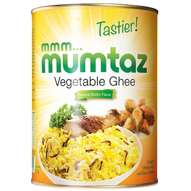 Mumtaz Ghee Tin, 1kg Pack of 12