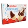 Kinder Chocolate Ice Cream, White &amp; Milk Chocolate Coating, Multipack, 4 Sticks, 360ml