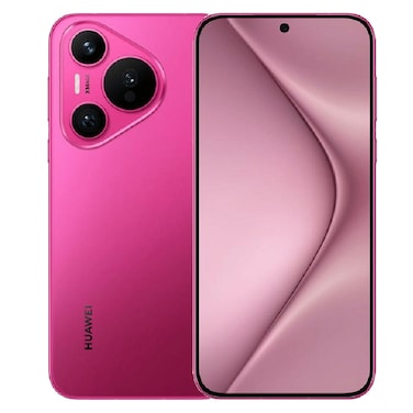 هواوي بيورا 70  هاتف ثنائي الشريحة 12 جيغا رام ، سعة تخزين 256 جيغا، 4جي - وردي