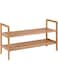 Honey-Can-Do SHO-09204 Bamboo 2-Tier Shoe Shelf