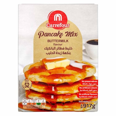 Carrefour Buttermilk Flavour Pancake Mix, 917g