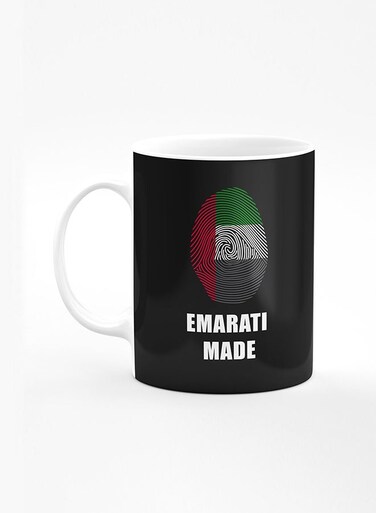 Designer Printed Coffee Mug with Heavy Duty Handle 11oz Ceramic Personalised Gift Mugs Cup [Microwave Safe &amp; Dishwasher Proof] - Emarati Made