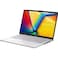 Asus Vivobook Go 15 E1504GA-NJ060W 15.6-inch FHD Intel Core i3-N305 8GB RAM 512GB SSD Intel UHD Graphics Windows 11 Home English/Arabic Keyboard Cool Silver