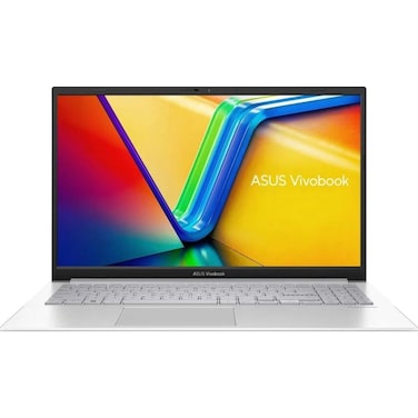 Asus Vivobook Go 15 E1504GA-NJ060W 15.6-inch FHD Intel Core i3-N305 8GB RAM 512GB SSD Intel UHD Graphics Windows 11 Home English/Arabic Keyboard Cool Silver