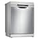 Bosch Series 4 Free Standing Dishwasher SMS4HMI65M Stainless Steel 60cm