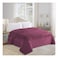 La Collection 280 GSM Polyester Blanket Double 28012810 Dark Mauve 200x220cm