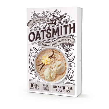 Oatsmith Ice-Cream Flavoured Instant Oatmeal  240g