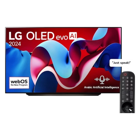 LG OLED evo C4 83 inch 4K Smart TV AI Magic remote Dolby Vision webOS24 2024