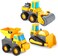 Cattoysofficial Cat Construction Mix And Match Deluxe Preschool Vehicle Set