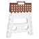Simplify Polypropylene Folding Plastic Stool Large 28.5x21.5x32cm