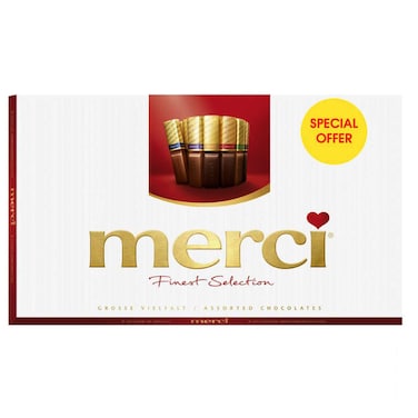 Storck Merci Finest Selection Assorted Great Variety Chocolate, 400g
