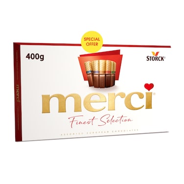Merci Finest Selection Assorted European Chocolates, 400g