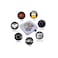 Portable Single Electric Hot Plate 1000W with 5 Temperature Levels and Compact Cooking Design